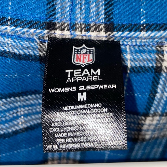 NFL Women’s Detroit Lions Medium Flannel - Picture 3 of 5